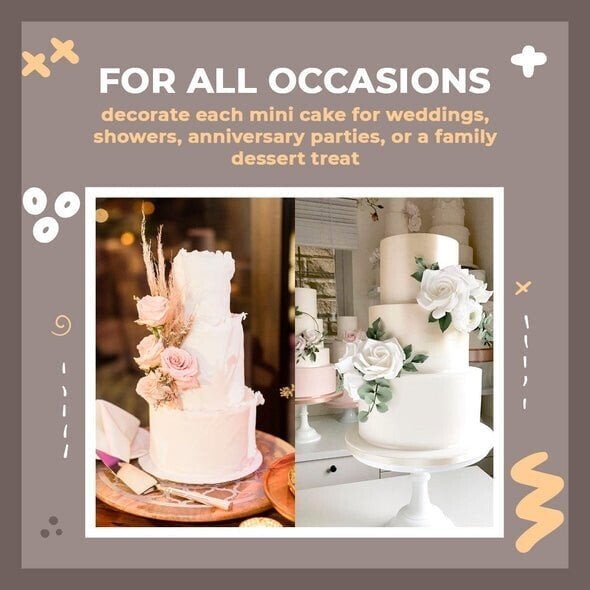 Mini-Mehrstöckige Kuchenform