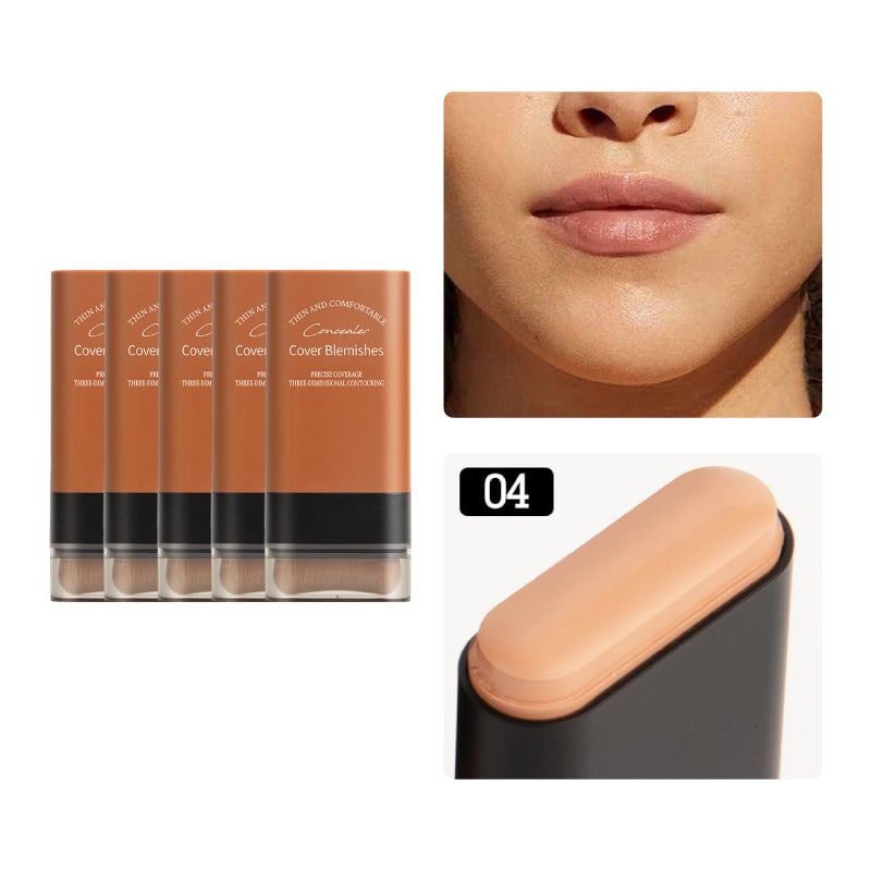 Feuchtigkeitsspendender, leichter Foundation-Stick mit Pinsel