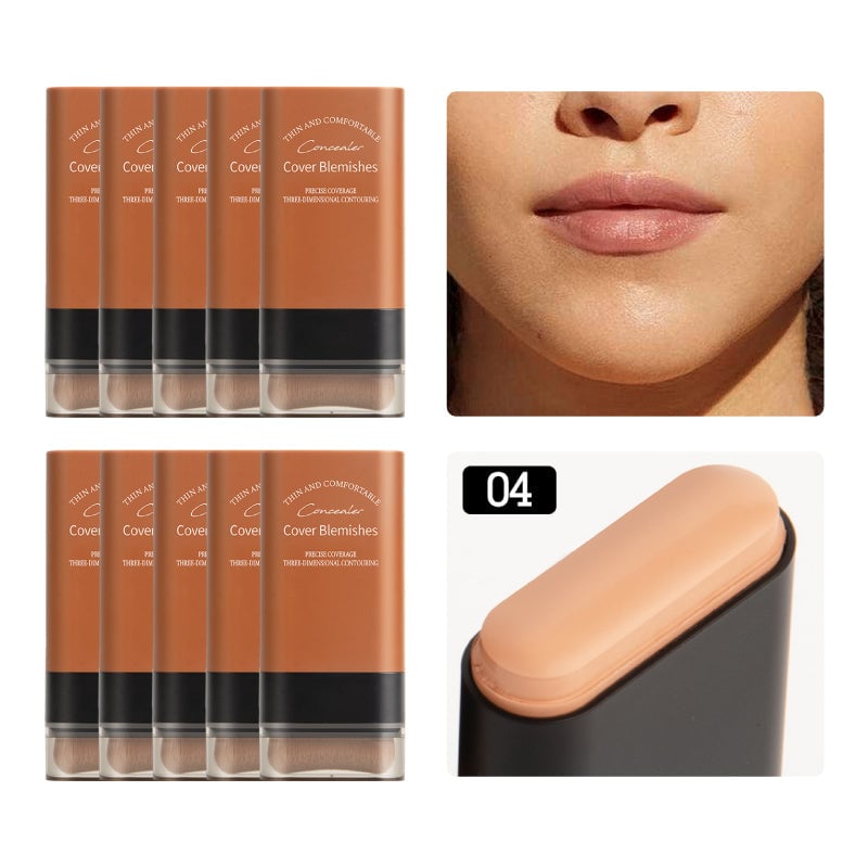 Feuchtigkeitsspendender, leichter Foundation-Stick mit Pinsel