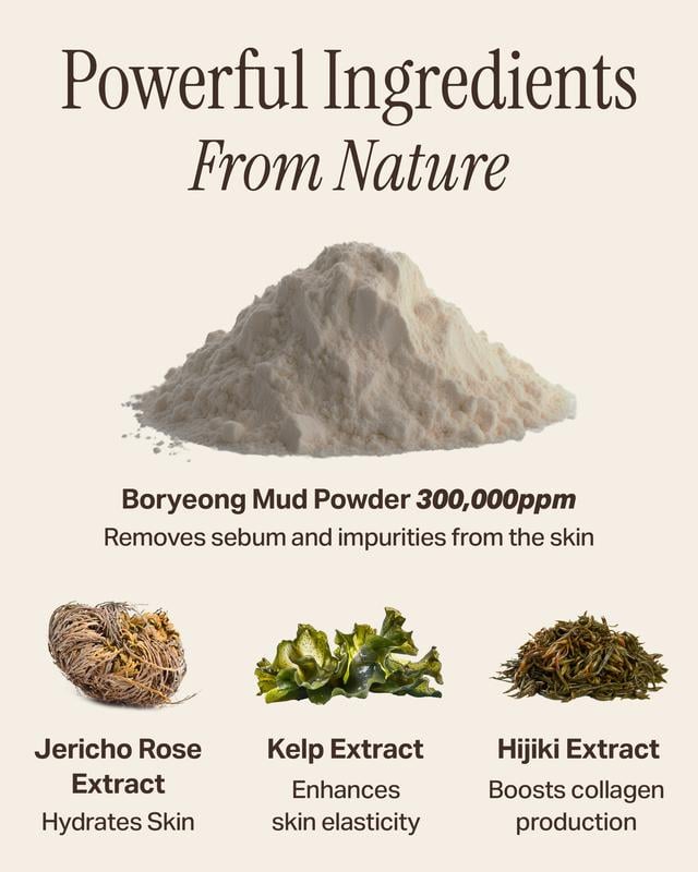 🥰Relief-Schlammmaske – Tiefenreinigung und Feuchtigkeitsversorgung mit Boryeong-Schlamm