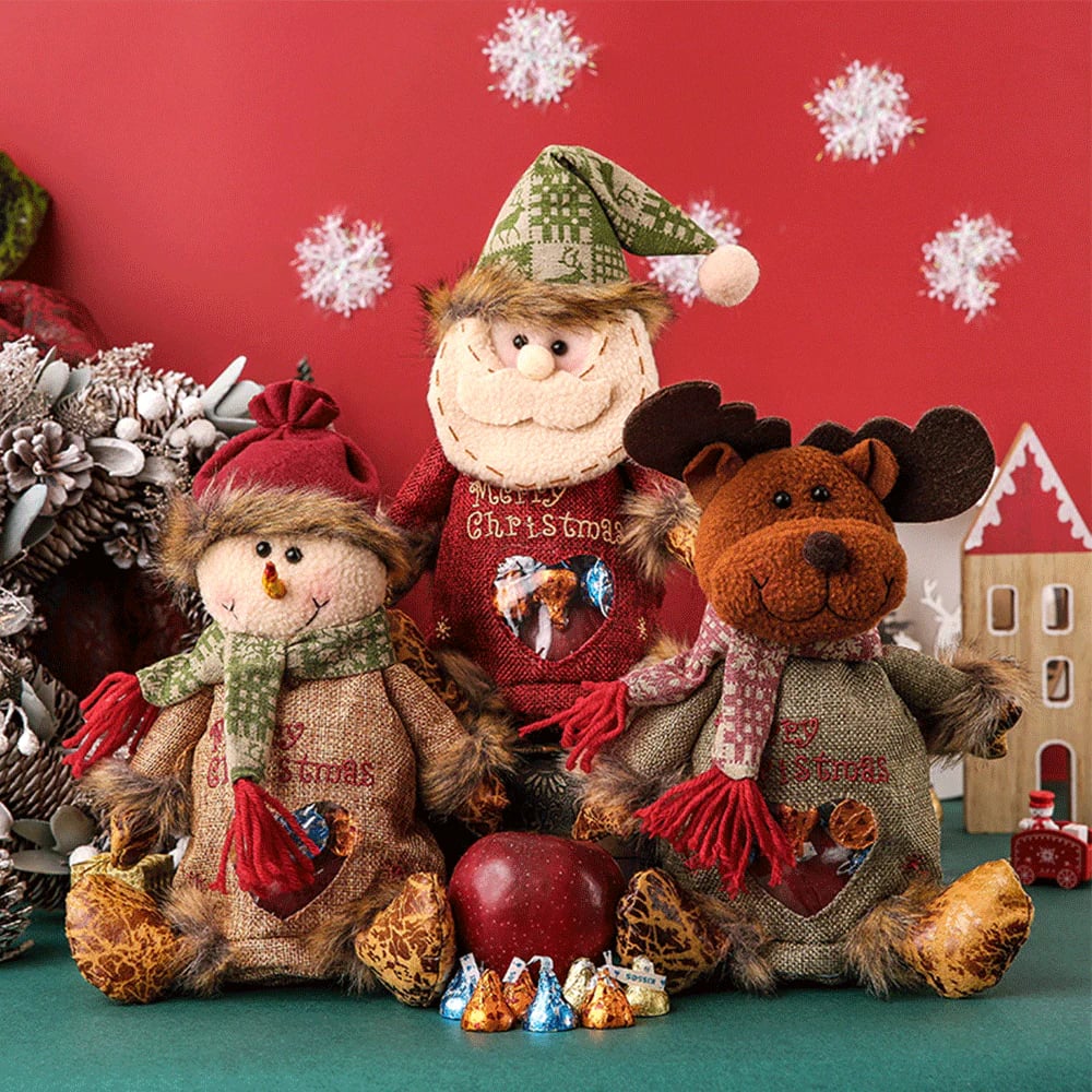 🎉 🎉Christmas Gift Bags Zipper Design