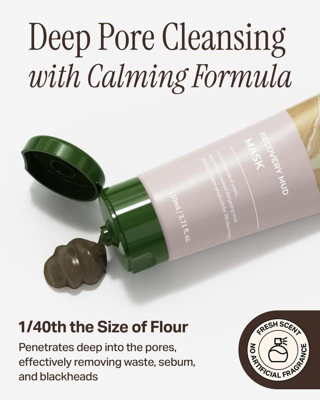 🥰Relief-Schlammmaske – Tiefenreinigung und Feuchtigkeitsversorgung mit Boryeong-Schlamm